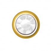 Mini Bezel Set Crystal